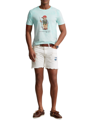 Camiseta polo ralph lauren sscncmslm9-short sleeve-t-shirt 710900826001 blue