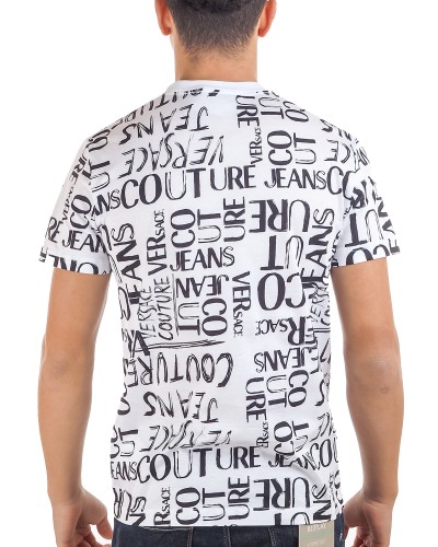 Camiseta versace jeans couture t-shirt 74gah6s2js167 003