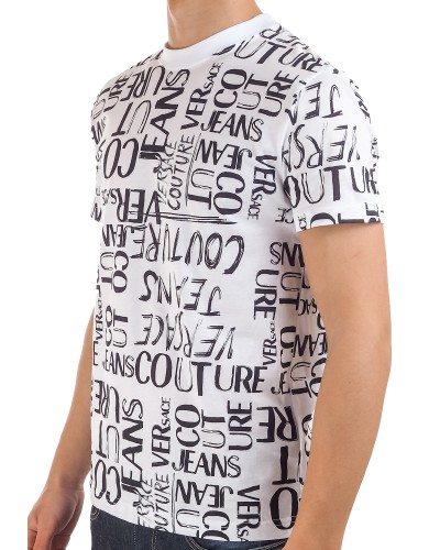 Camiseta versace jeans couture t-shirt 74gah6s2js167 003