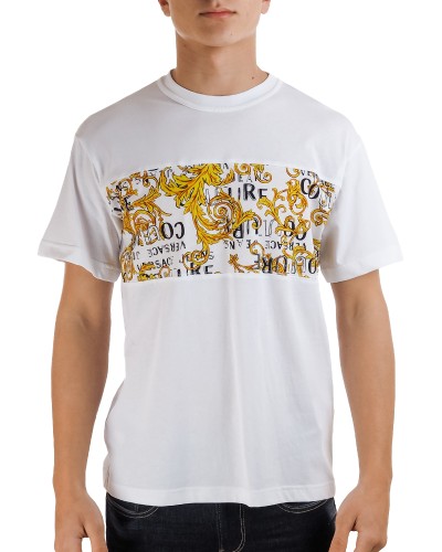 Camiseta versace jeans couture t-shirt 74gah617js161 g03