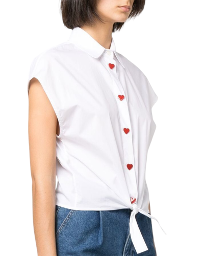 Camisa love moschino shirt wce7680s3296 a00