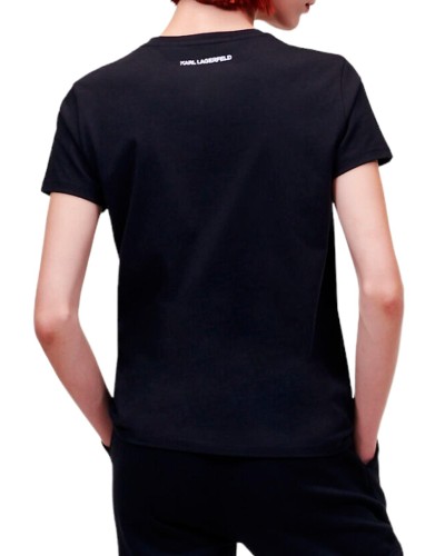 Camiseta karl lagerfeld ikonik 2.0 karl t-shirt 230w1700 93445 999