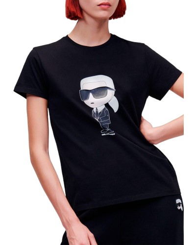 Camiseta karl lagerfeld ikonik 2.0 karl t-shirt 230w1700 93445 999