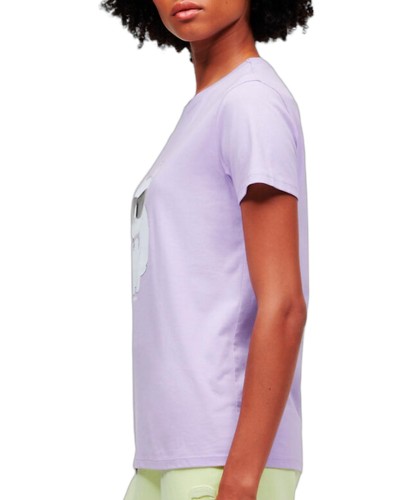Camiseta karl lagerfeld ikonik 2.0 choupette t-shirt 230w1703 93446 066