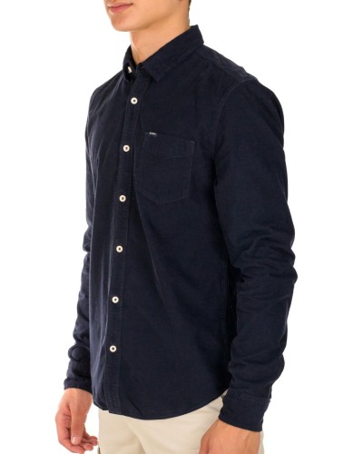 Camisa garcia jeanswear v21088_men`s shirt ls, 292-dark moon v21088 90867 292