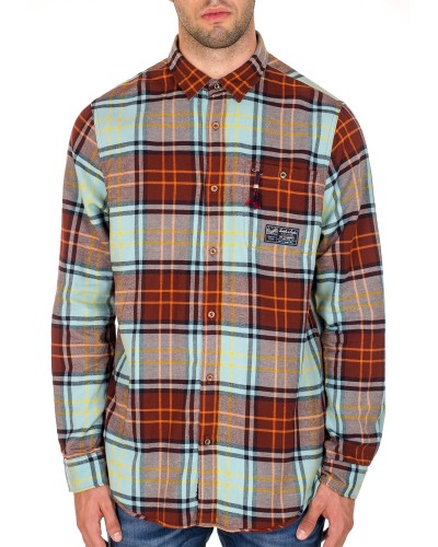 CAMISA SCOTCH & SODA Regular fit Mid-weight brushed Flannel c 169063 91117 0218