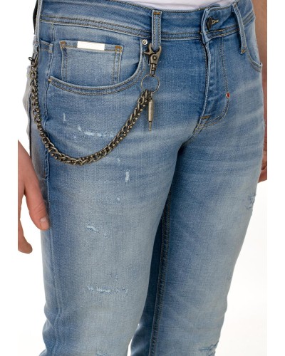 Tejano antony morato jeans iggy tapered fit in stre mmdt00245 75335 89318 7010