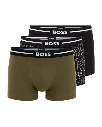 Intimate boss   hugo boss trunk 3p bold design 10245107 01 50479103 969