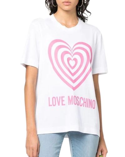 Camiseta love moschino t-shirt w4h0637m3876 a00