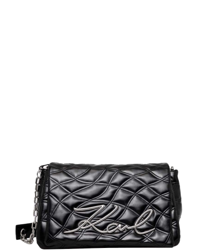 Bolso karl lagerfeld k/signature soft lg quilted sb 230w3072