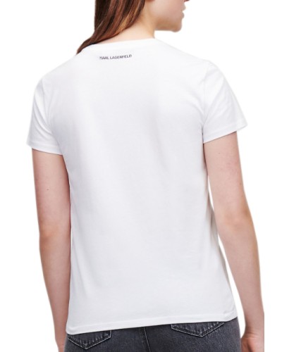 Camiseta karl lagerfeld ikonik 2.0 rs t-shirt 230w1772 white