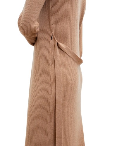 Punto ecoalf romeroalf knit woman gaknromer0626 camel mela