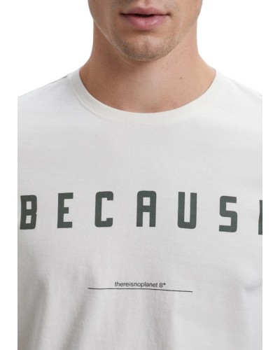 Camiseta ecoalf comoalf t-shirt man gatscomoa0823 off white