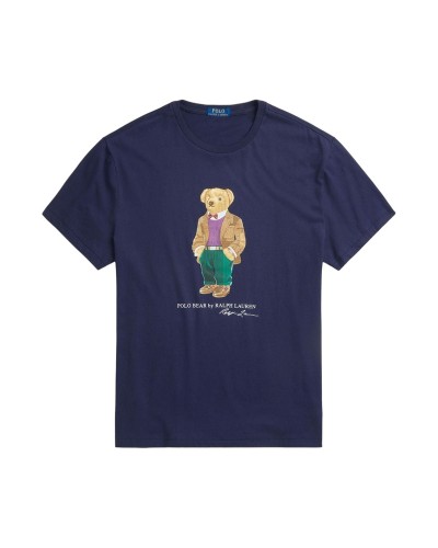 Camiseta polo ralph lauren sscnclsm1-short sleeve-t-shirt 710854497026 navy