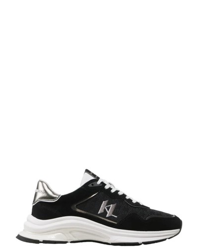 Zapato karl lagerfeld lux finesse monogram kc lo kl53165c black lthr