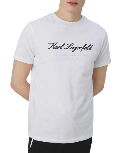 Camiseta karl lagerfeld t-shirt crewneck 541221 755403 10