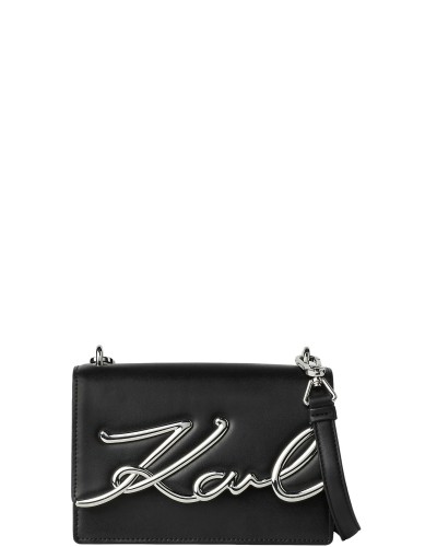 Bolsos karl lagerfeld k/signature shoulderbag 235w3062 black-silver