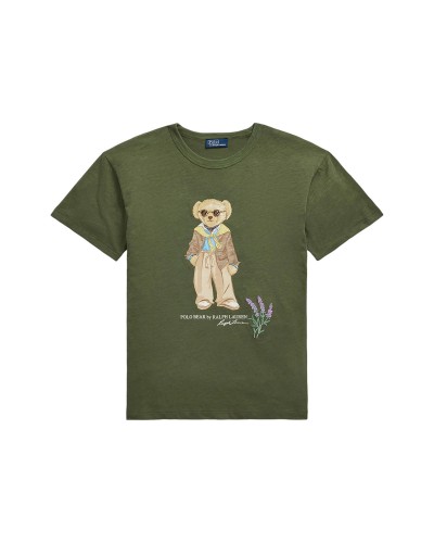 CooperaciÓn polo ralph lauren prov bear t-short sleeve-t-shirt 211924292001 garden trail