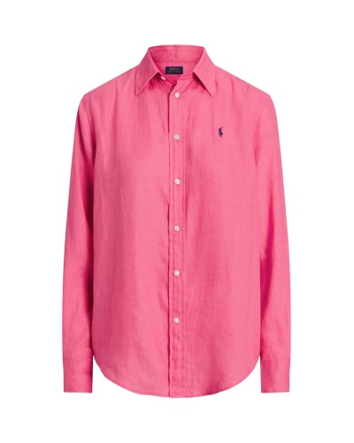 CooperaciÓn polo ralph lauren ls rx anw st-long sleeve-button front shirt 211920516014 desert pink