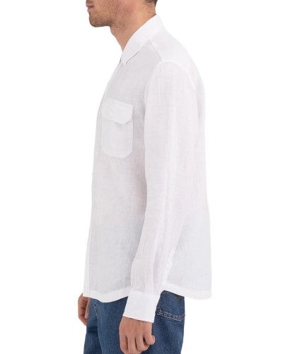 Camisa replay camisa m4082b.0.81388b white