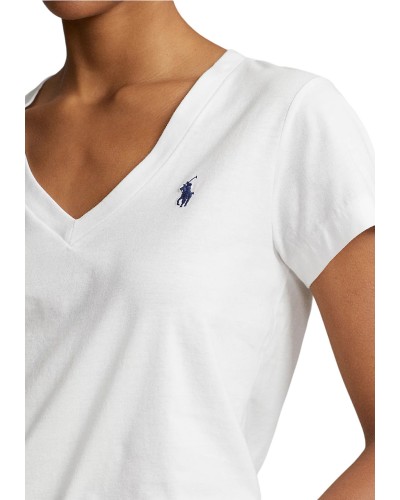 CooperaciÓn polo ralph lauren new rltvnpp-short sleeve-t-shirt 211902403001 white