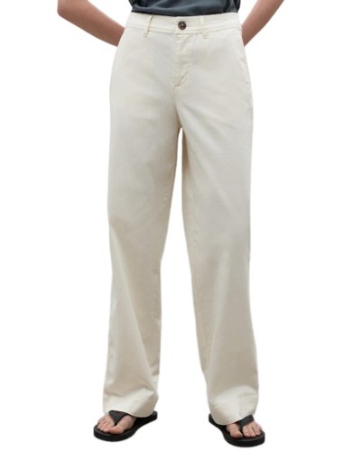 Pantalones ecoalf arasalf pants woman mcwgapaaras00269s24 off white