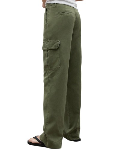 Pantalones ecoalf maryalf pants woman mcwgapamary00239s24 khaki
