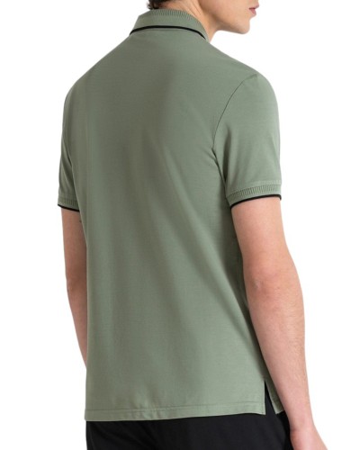 Polos antony morato short sleeved t-shirt mmks02370 10083 sage green