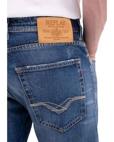 Tejano replay pantalones ma972p.0.727612 medium blu