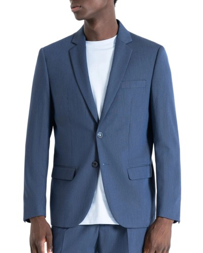 Americana antony morato jacket/ blazer mmja00465 65335 avio blu