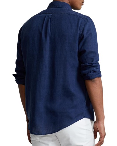 Camisa ralph lauren espa?a slu slbdppcs-long sleeve-sport shirt 710829443001 navy