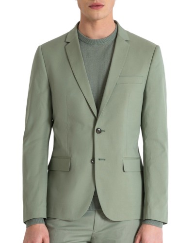 Armilla antony morato suit jacket mmjs00044 80164 sage green
