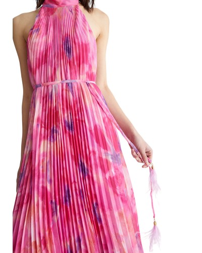 Vestidos liujo dress ca4435 ts063 pink shade
