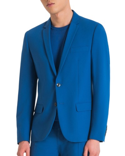 Americana antony morato suit jacket mmjs00040 60255 ink blu