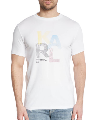 Camiseta Karl Lagerfeld t-shirt crewneck 542221 755037 10
