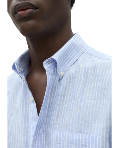 Camisa ECOALF adanalf shirt man mcmgasradans0725 blue/white
