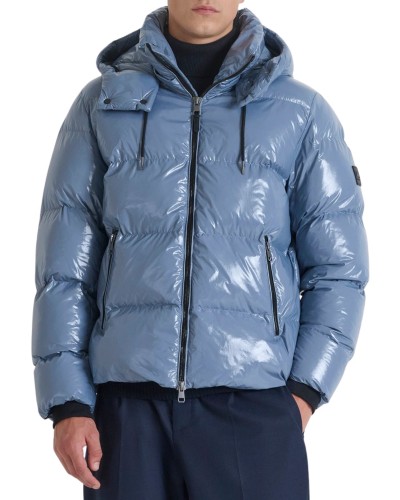 Chaqueta ANTONY MORATO coat relaxed fit in shining ny mmco00935 fa600281 avio chiaro